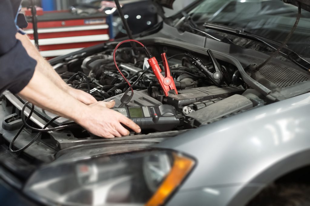 descarga de batería de coche