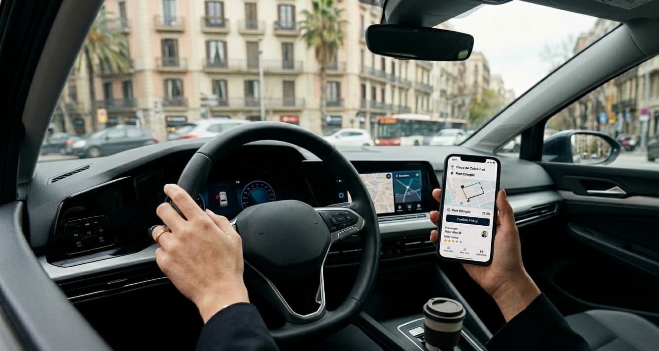 Servicio de mantenimiento de flotas de taxis y VTC en Barcelona